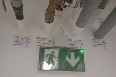 Prostupy technologií požární stěnou