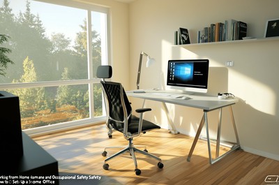 Práce z domova a BOZP - jak nastavit bezpečné home office