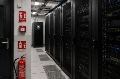 Požární rizika v serverovnách a IT prostorech
